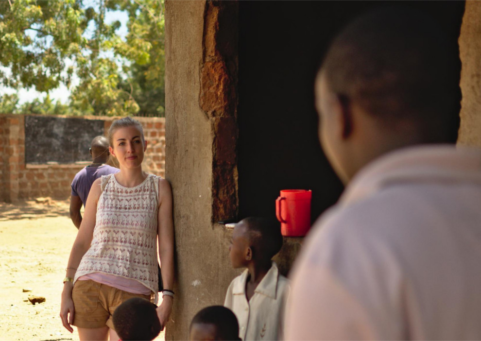Natalie in Project in Tanzania